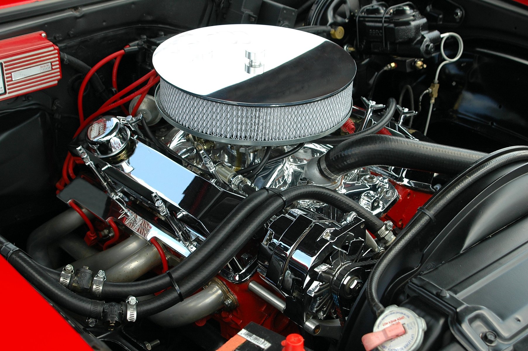 Details of a Car Engine